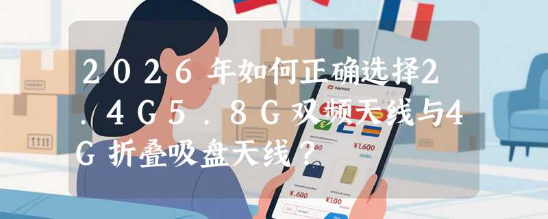 2026年如何正确选择2.4G5.8G双频天线与4G折叠吸盘天线？