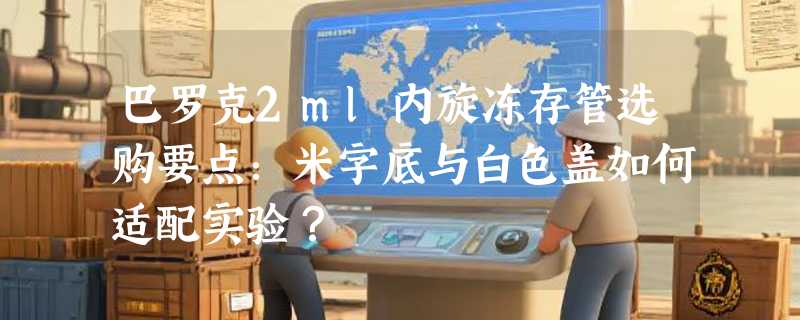 巴罗克2ml内旋冻存管选购要点：米字底与白色盖如何适配实验？