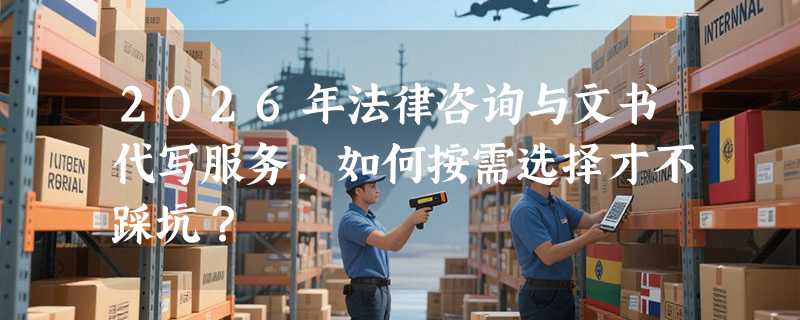 2026年法律咨询与文书代写服务，如何按需选择才不踩坑？