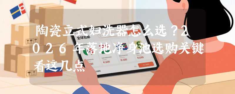 陶瓷立式妇洗器怎么选？2026年落地净身池选购关键看这几点