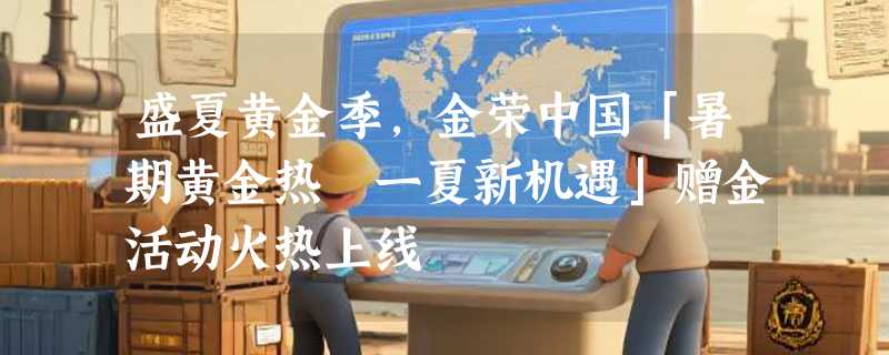 盛夏黄金季，金荣中国「暑期黄金热 一夏新机遇」赠金活动火热上线
