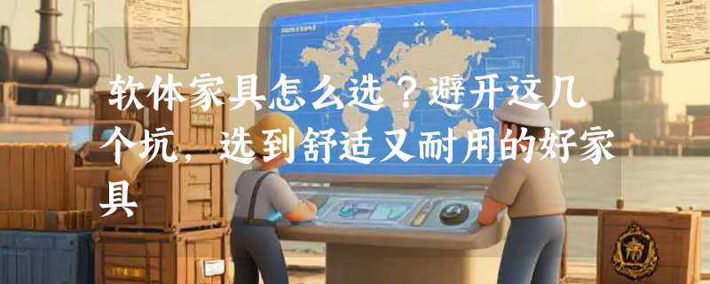 软体家具怎么选？避开这几个坑，选到舒适又耐用的好家具
