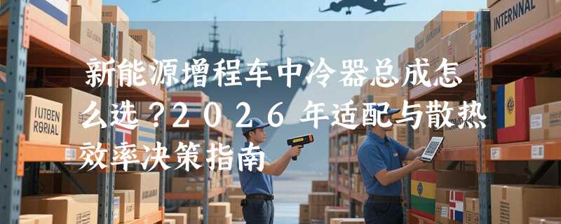 新能源增程车中冷器总成怎么选？2026年适配与散热效率决策指南