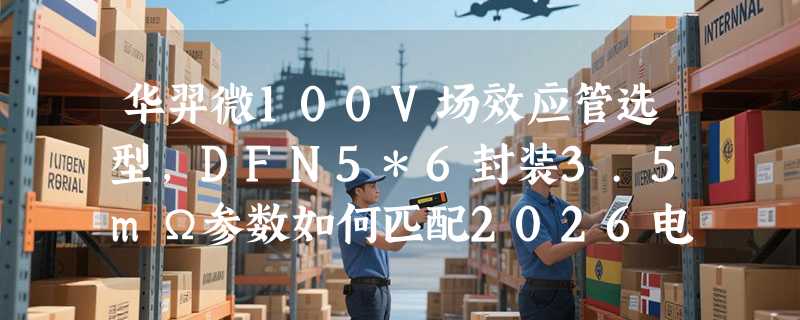 华羿微100V场效应管选型，DFN5*6封装3.5mΩ参数如何匹配2026电源设计？