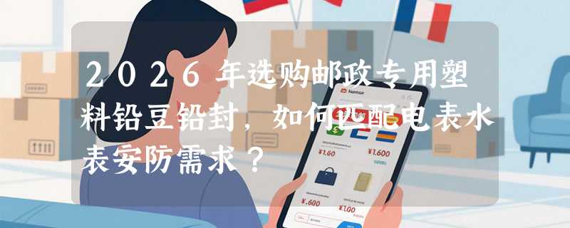 2026年选购邮政专用塑料铅豆铅封，如何匹配电表水表安防需求？