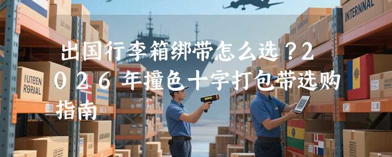 出国行李箱绑带怎么选？2026年撞色十字打包带选购指南