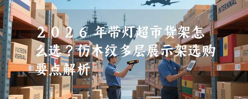 2026年带灯超市货架怎么选？仿木纹多层展示架选购要点解析