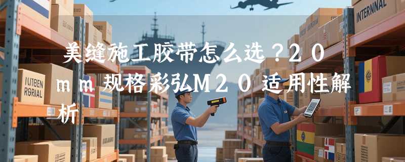 美缝施工胶带怎么选？20mm规格彩弘M20适用性解析