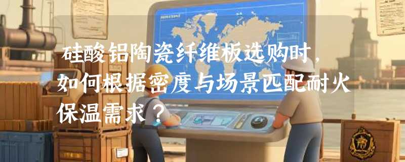 硅酸铝陶瓷纤维板选购时，如何根据密度与场景匹配耐火保温需求？