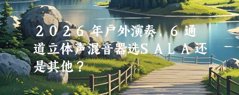 2026年户外演奏，6通道立体声混音器选SALA还是其他？