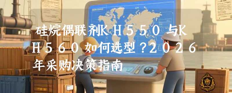 硅烷偶联剂KH550与KH560如何选型？2026年采购决策指南