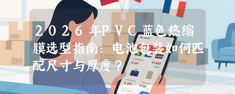 2026年PVC蓝色热缩膜选型指南：电池包装如何匹配尺寸与厚度？