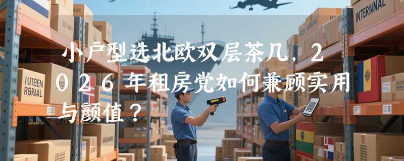 小户型选北欧双层茶几，2026年租房党如何兼顾实用与颜值？