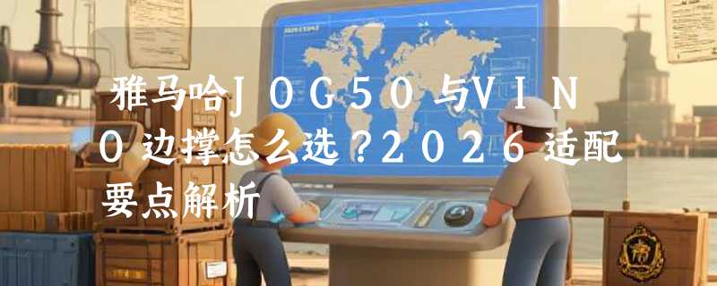 雅马哈JOG50与VINO边撑怎么选？2026适配要点解析