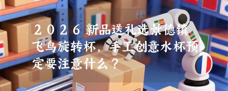 2026新品送礼选景德镇飞鸟旋转杯，手工创意水杯预定要注意什么？