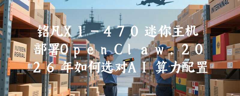 铭凡X1-470迷你主机部署OpenClaw，2026年如何选对AI算力配置？