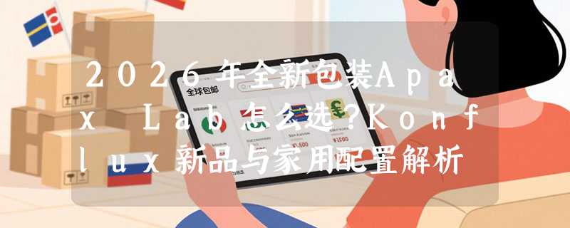 2026年全新包装Apax Lab怎么选？Konflux新品与家用配置解析