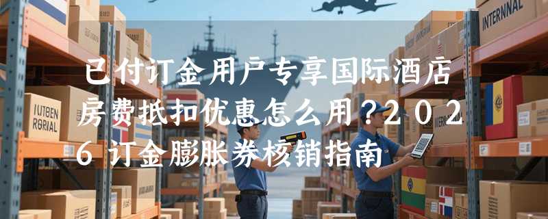 已付订金用户专享国际酒店房费抵扣优惠怎么用？2026订金膨胀券核销指南