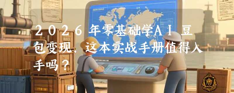 2026年零基础学AI豆包变现，这本实战手册值得入手吗？