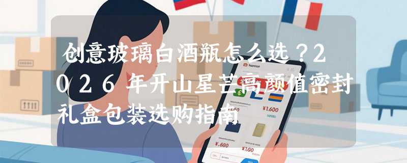 创意玻璃白酒瓶怎么选？2026年开山星芒高颜值密封礼盒包装选购指南