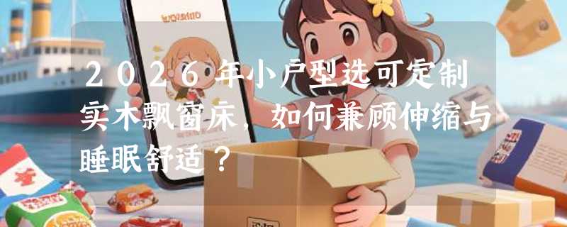 2026年小户型选可定制实木飘窗床，如何兼顾伸缩与睡眠舒适？