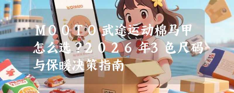 MOOTO武途运动棉马甲怎么选？2026年3色尺码与保暖决策指南