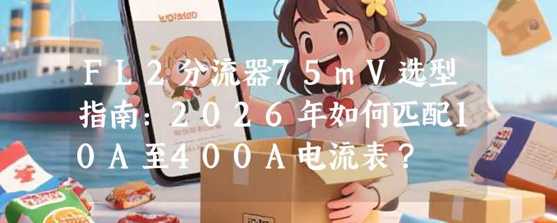 FL2分流器75mV选型指南：2026年如何匹配10A至400A电流表？