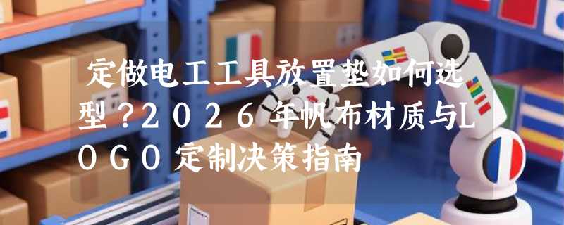 定做电工工具放置垫如何选型？2026年帆布材质与LOGO定制决策指南