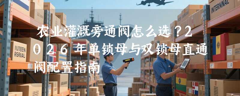 农业灌溉旁通阀怎么选？2026年单锁母与双锁母直通阀配置指南