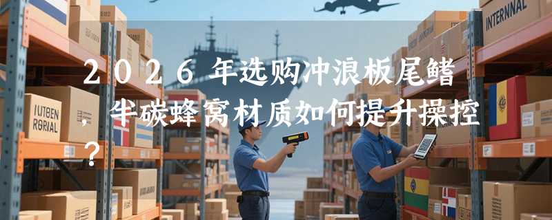 2026年选购冲浪板尾鳍，半碳蜂窝材质如何提升操控？