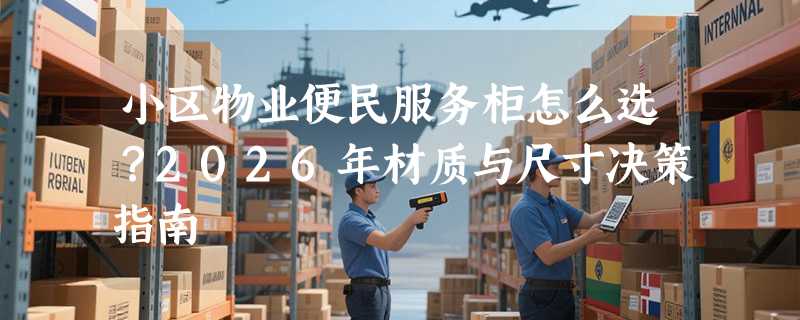 小区物业便民服务柜怎么选？2026年材质与尺寸决策指南