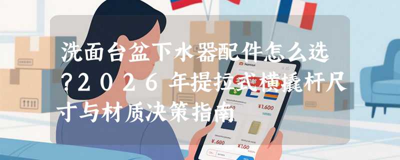 洗面台盆下水器配件怎么选？2026年提拉式横撬杆尺寸与材质决策指南