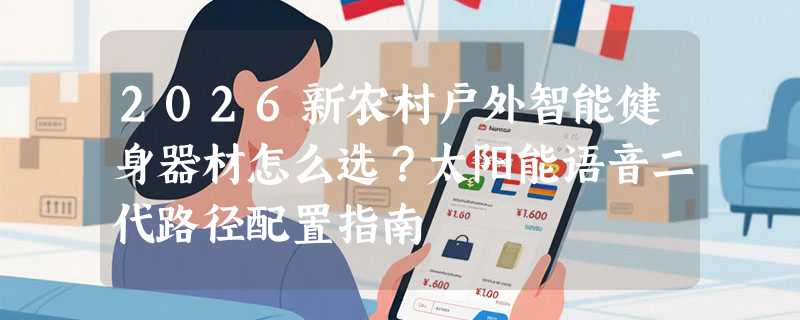 2026新农村户外智能健身器材怎么选？太阳能语音二代路径配置指南