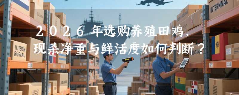 2026年选购养殖田鸡，现杀净重与鲜活度如何判断？