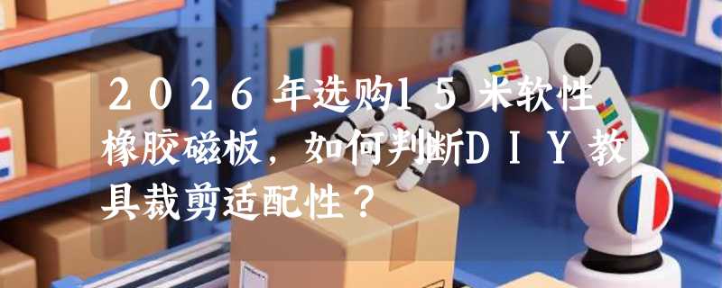 2026年选购15米软性橡胶磁板，如何判断DIY教具裁剪适配性？