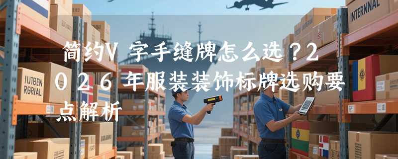 简约V字手缝牌怎么选？2026年服装装饰标牌选购要点解析