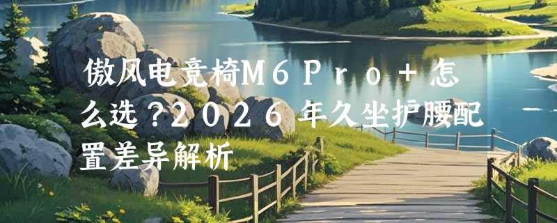 傲风电竞椅M6Pro+怎么选？2026年久坐护腰配置差异解析