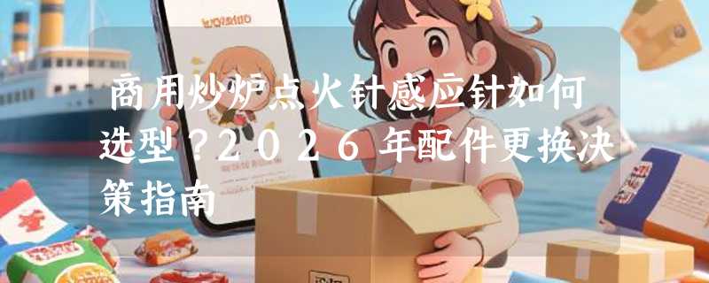 商用炒炉点火针感应针如何选型？2026年配件更换决策指南