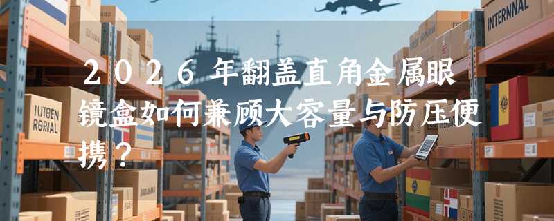 2026年翻盖直角金属眼镜盒如何兼顾大容量与防压便携？