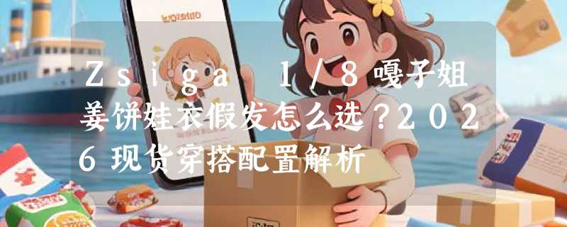Zsiga 1/8嘎子姐姜饼娃衣假发怎么选？2026现货穿搭配置解析