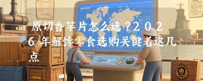 原切香芋片怎么选？2026年解馋零食选购关键看这几点