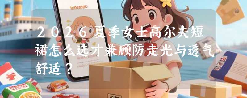2026夏季女士高尔夫短裙怎么选才兼顾防走光与透气舒适？