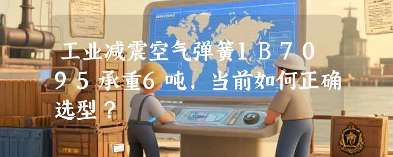 工业减震空气弹簧1B7095承重6吨，当前如何正确选型？