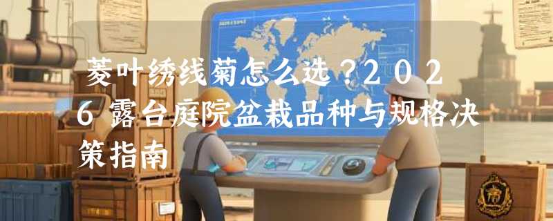 菱叶绣线菊怎么选？2026露台庭院盆栽品种与规格决策指南