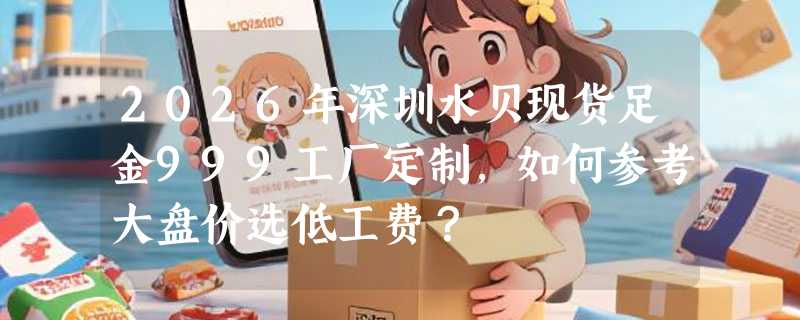 2026年深圳水贝现货足金999工厂定制，如何参考大盘价选低工费？