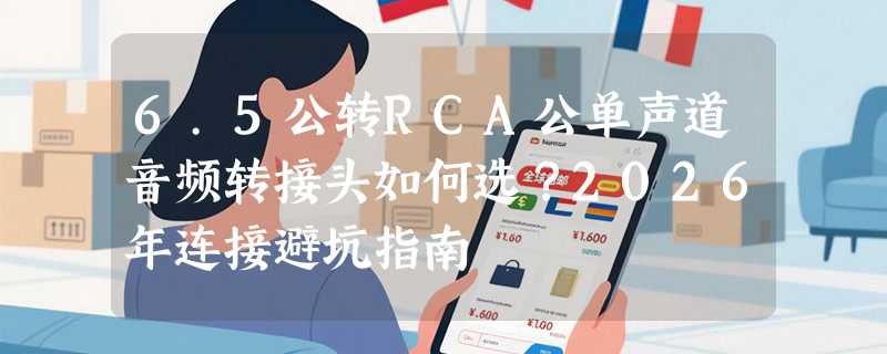 6.5公转RCA公单声道音频转接头如何选？2026年连接避坑指南
