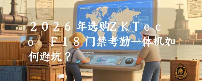 2026年选购ZKTeco F18门禁考勤一体机如何避坑？