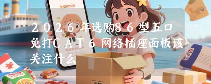 2026年选购86型五口免打CAT6网络插座面板该关注什么