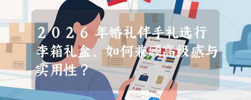 2026年婚礼伴手礼选行李箱礼盒，如何兼顾高级感与实用性？