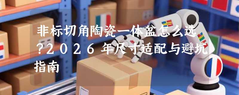 非标切角陶瓷一体盆怎么选？2026年尺寸适配与避坑指南